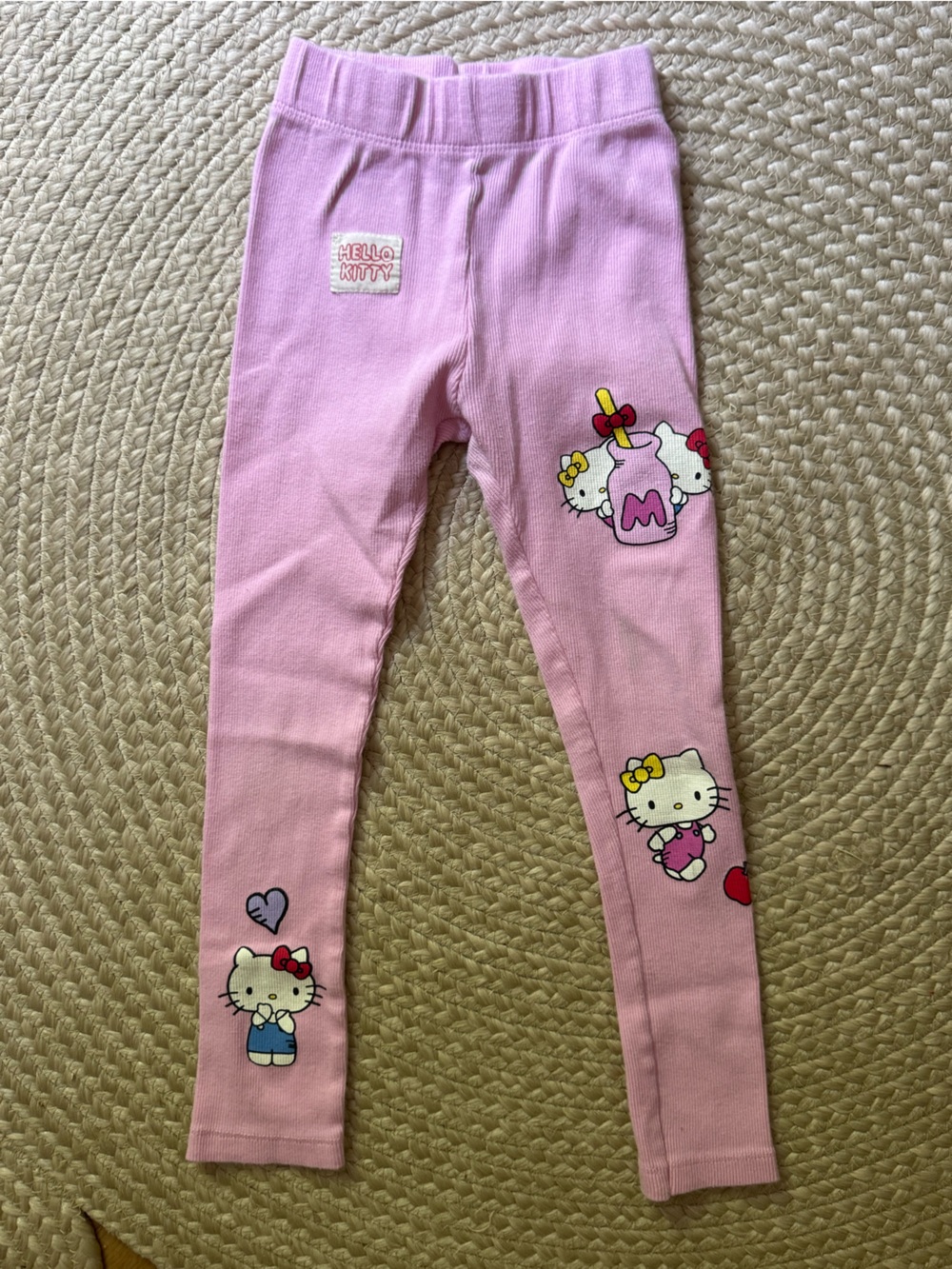 Zara Pink Hello Kitty Leggings